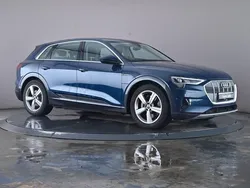 Blue Used 2021 Audi e-tron Advanced SUV | £18,195 (Fair price)
