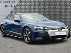 Blue Used 2021 Audi e-tron GT quattro Comfort Sedan | £42,864 (Expensive)