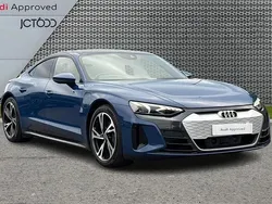 Blue Used 2021 Audi e-tron GT quattro Comfort Sedan | £43,500 (Expensive)