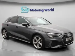 Grey Used 2022 Audi A3 Sportback S-Line Hatchback | £20,800 (Fair price)