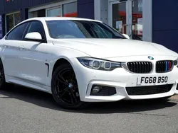 White Used 2018 BMW 420 M Sport Coupe | £17,120 (Fair price)
