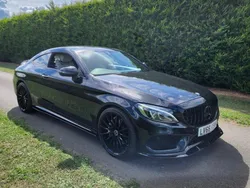 Black Used 2016 Mercedes C250 AMG Line Premium Coupe | £12,995 (A bit pricey)