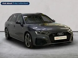 Grey Used 2020 Audi A4 Black Edition Estate | £26,384 (Expensive)