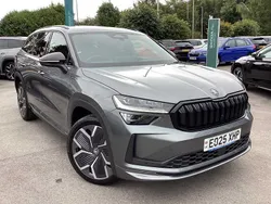 Graphite grey Used 2025 Skoda Kodiaq SportLine SUV | £36,995 (Expensive)