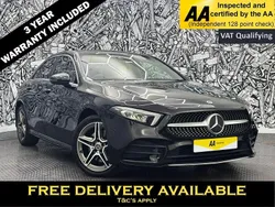 Black Used 2020 Mercedes A250 AMG Line Premium Sedan | £16,195 (Fair price)