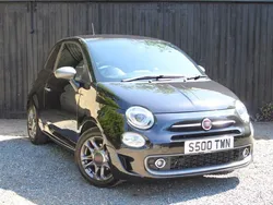 Black Used 2016 Fiat 500 S Hatchback | £6,490 (A bit pricey)