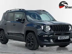 Black Used 2021 Jeep Renegade Night Eagle SUV | £13,495 (Fair price)