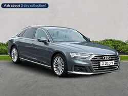 Grey Used 2020 Audi A8 S-Line Sedan | £30,757 (Fair price)