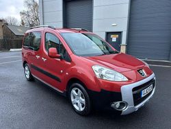 Red Used 2012 Peugeot Partner Tepee Outdoor MPV | £4,500 (Good price)