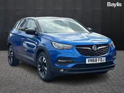 Blue Used 2019 Vauxhall Grandland X Design Edition SUV | £11,259 (Fair price)