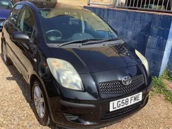 Black Used 2008 Toyota Yaris Hatchback | £2,995 (A bit pricey)