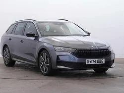 Graphite grey metallic Used 2025 Skoda Octavia SportLine Estate | £28,495