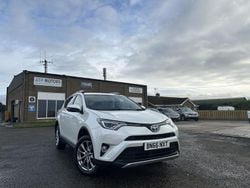 White Used 2016 Toyota RAV4 Hybrid SUV | £10,895 (Expensive)