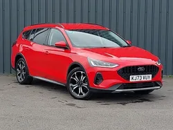 Red Used 2024 Ford Focus Active X Estate | £21,998 (Fair price)