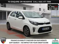 White Used 2018 Kia Picanto 2 Hatchback | £6,840 (Fair price)