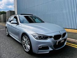Silver Used 2015 BMW 330 M Sport Estate | £15,450 (Fair price)