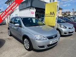 Silver Used 2005 Vauxhall Corsa Design Edition Hatchback | £2,995 (Good price)