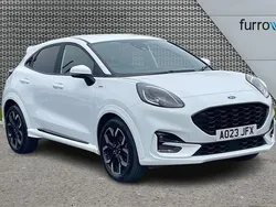 White Used 2023 Ford Puma ST-Line X Hatchback | £19,990 (Fair price)