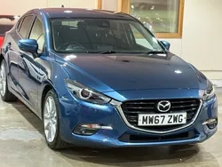 Blue Used 2018 Mazda 3 Inclusive Hatchback | £8,989 (Fair price)