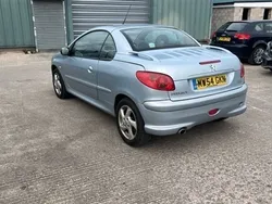 Silver Used 2005 Peugeot 206 Allure Cabriolet | £550