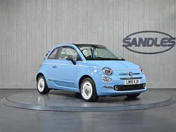 Blue Used 2019 Fiat 500C S Cabriolet | £9,999 (Fair price)