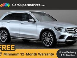 Silver Used 2018 Mercedes GLC250 AMG Line Premium Estate | £20,697 (Fair price)