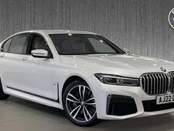 White Used 2022 BMW 740 M Sport Sedan | £39,999 (Good price)