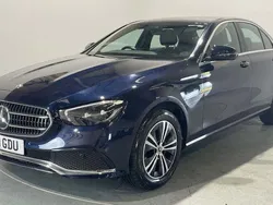 Blue Used 2021 Mercedes E220 Sedan | £26,999 (Fair price)