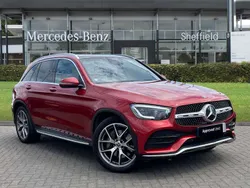 Red Used 2019 Mercedes GLC300 AMG Line Premium SUV | £25,285 (Expensive)