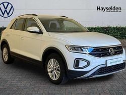 White Used 2023 VW T-Roc Life SUV | £15,985 (Fair price)