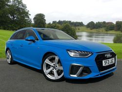 Blue Used 2021 Audi A4 S-Line Estate | £24,500 (Fair price)