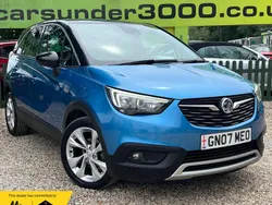 Blue Used 2018 Vauxhall Crossland X S SUV | £7,225 (Fair price)
