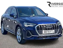 Blue Used 2021 Audi Q3 S-Line SUV | £20,790 (Good price)