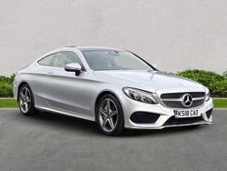 Silver Used 2018 Mercedes C300 AMG Line Premium Plus Coupe | £21,599 (A bit pricey)