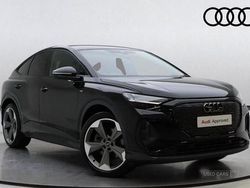 Used 2024 Audi Q4 Sportback e-tron Black Edition SUV | £36,990 (Fair price)