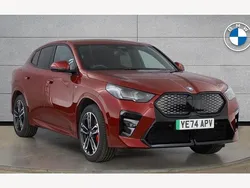 Fire red Used 2024 BMW iX2 M Sport SUV | £36,550 (Fair price)