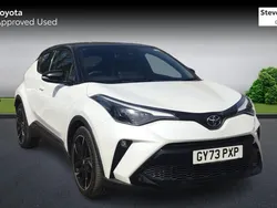 White Used 2023 Toyota C-HR Sport SUV | £25,572 (Fair price)