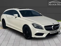 White Used 2015 Mercedes CLS350 Shooting Brake AMG line Estate | £16,995 (Fair price)