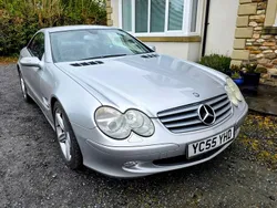 Silver Used 2005 Mercedes SL350 Cabriolet | £5,995 (Fair price)