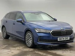 Blue Used 2025 Skoda Superb LAURIN & KLEMENT Estate | £35,440