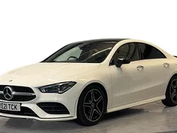 White Used 2021 Mercedes CLA180 AMG Line Premium Plus Sedan | £21,970 (Good price)