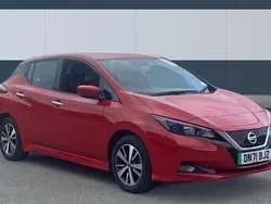 Red Used 2021 Nissan Leaf Acenta Hatchback | £8,650 (Super price)