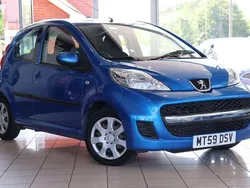 Blue Used 2009 Peugeot 107 Hatchback | £2,000 (Fair price)