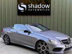 Silver Used 2014 Mercedes E350 AMG Cabriolet | £8,995 (Fair price)