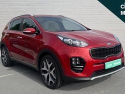 Red Used 2016 Kia Sportage GT-Line SUV | £10,107 (Fair price)