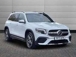 White Used 2021 Mercedes GLB200 AMG Line Premium Plus SUV | £28,990 (Fair price)