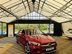 Red Used 2021 Mercedes A200 AMG line Hatchback | £15,375 (Good price)