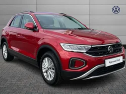 Red Used 2023 VW T-Roc Life SUV | £18,390 (Fair price)
