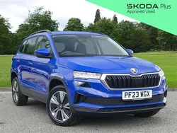 Blue Used 2023 Skoda Karoq SE Drive SUV | £20,795 (Fair price)