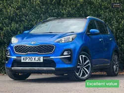 Blue Used 2020 Kia Sportage 3 SUV | £12,990 (Fair price)